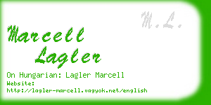 marcell lagler business card